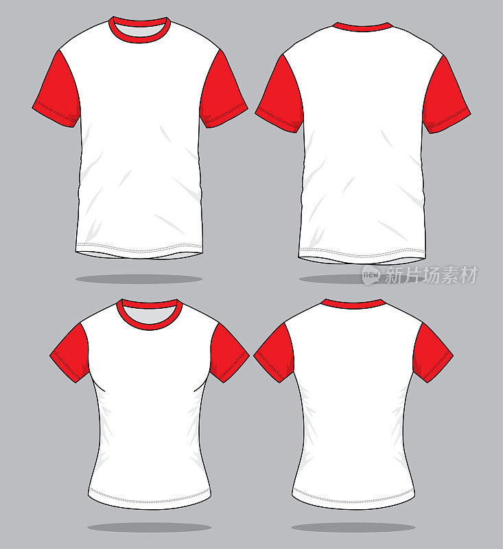 Men and Women T-Shirt Design Vector